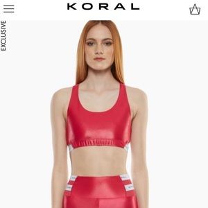 Koral Beta Infinity Sports Bra - NWT $98